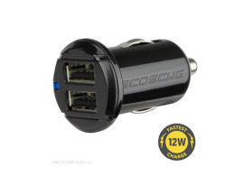 Scosche USBC242M Φορτιστής Αυτοκινήτου USB, 12W+12W