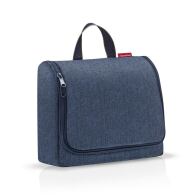 Reisenthel Τσαντάκι καλλυντικών 28x23x10cm Toiletbag XL Herringbone Dark Blue