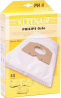 Kleenair Σακούλες για Ηλεκτρικές Σκούπες PH-4/PHILIPS 6500 OSLO 46906