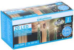 Grunding Χριστουγεννιάτικα Φωτάκια LED 20 Τεμάχια