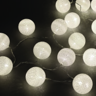 Joylight Cotton Balls 20 Led Pure Μπαταρίας