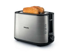 Philips Φρυγανιέρα 2 Θέσεων 950W HD2650/90 Inox