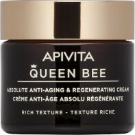 Apivita Queen Bee Absolute Anti Aging & Regenerating Rich Κρέμα Προσώπου Ημέρας για Ενυδάτωση & Αντιγήρανση 50ml