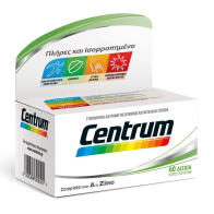 Centrum Complete from A to Zinc Πολυβιταμίνη για Τόνωση του Οργανισμού 60 ταμπλέτες