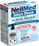 NeilMed The Original Sinus Rinse Kit Σύστημα Ρινικών Πλύσεων + 60 φακελάκια