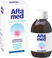 GUM Aftamed Oral Mouthwash κατά των Στοματικών Έλκων 150ml