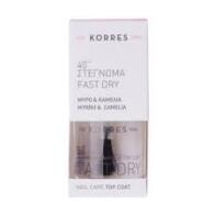 Korres Nail Care Top Coat με Μύρο και Καμέλια 10ml