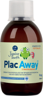 PlacAway Στοματικό Διάλυμα Junior 250ml με Γεύση Πορτοκάλι για 6+ χρονών