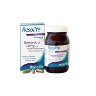 Health Aid Resolife - Ρεσβερατρόλη 250mg 60 κάψουλες