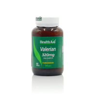 Health Aid Valerian Ηρεμιστικό Για Την Αϋπνία 320mg 60 ταμπλέτες