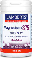 Lamberts Magnesium 375 100% NRV 180 ταμπλέτες