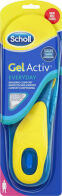 Scholl Gel Activ Everyday Ανατομικοί Πάτοι Παπουτσιών για Γυναίκες 2τμχ