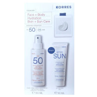 Korres Promo Face + Body Hydration με Αντηλιακό Spray Σώματος & Προσώπου SPF50 150ml & After Sun 50ml