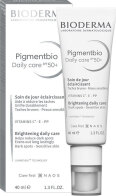 Bioderma Pigmentbio Ενυδατική & Λευκαντική Κρέμα Προσώπου Ημέρας με SPF50 για Ευαίσθητες Επιδερμίδες κατά των Ατελειών & των Πανάδων με Βιταμίνη C 40ml