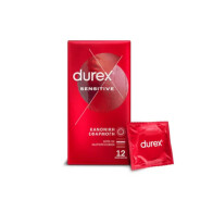 Durex Προφυλακτικά Sensitive Λεπτά 12τμχ