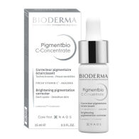 Bioderma Bioderma Pigmentbio C-Concentrate Serum για Την Μείωση Καφέ Κηλίδων, Απολέπιση & Πρόληψη Γήρανσης, 15ml