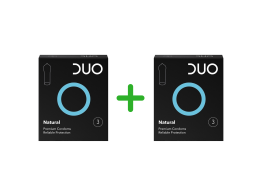 Duo Προφυλακτικά Natural 3τμχ (1+1 Δώρο)