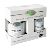 Power Health Platinum Range Cool Day & Δώρο B-vit 12 Συμπλήρωμα για το Άγχος 50 ταμπλέτες