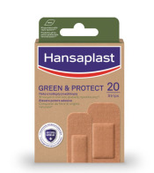 Hansaplast Αυτοκόλλητα Επιθέματα Green & Protect 20τμχ