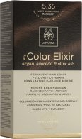 Apivita My Color Elixir Μόνιμη Βαφή Μαλλιών No 5.35 Καστανό Ανοιχτό Μελί Μαονί 1 τεμάχιο