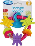 Playgro Triangle Teether Κουδουνίστρα Οδοντοφυΐας 3m+