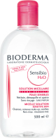 Bioderma Micellar Water Ντεμακιγιάζ Sensibio H2O για Ευαίσθητες Επιδερμίδες 500ml