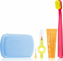 Curaprox Travel Set Στοματικής Υγιεινής Μπλε