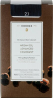 Korres Argan Oil Advanced Colorant 2.1 Μαύρο Μπλε 50ml