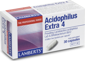 Lamberts Acidophilus Extra 4 Προβιοτικά 30 κάψουλες