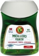 Moller's Forte Omega 3 Μουρουνέλαιο και Ιχθυέλαιο Κατάλληλο για Παιδιά 60 κάψουλες