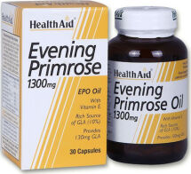 Health Aid Evening Primrose 1300mg για την εμμηνόπαυση 30 κάψουλες