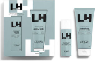 Lierac Promo Pack Homme Λεπτόρευστη Αντιγηραντική Κρέμα 50ml & Αφρόλουτρο 50ml