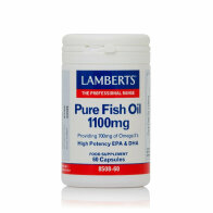 Lamberts Pure Fish Oil Ιχθυέλαιο High Potency EPA & DHA 1100mg 60 κάψουλες