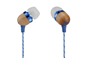 Marley Ακουστικά Ψείρες με Μικρόφωνο in-Ear The House Of Marley Smile Jamaica Mic EM-JE041-DN Denim