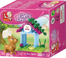 SLUBAN Τουβλάκια Girls Dream Dog House M38-B0513 18τμχ