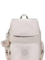 Kipling Σακίδιο πλάτης 33.5x27x19cm σειρά City Zip S Metallic Glow