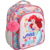 Disney Princess Ariel Waves Of Fun Must Σχολική Τσάντα Πλάτης Νηπίου 2 Θήκες
