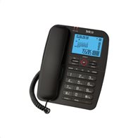 Τelco Σταθερό Τηλέφωνο Επιτραπέζιο με Αναγνώριση Κλήσης GCE 6215 Μαύρο
