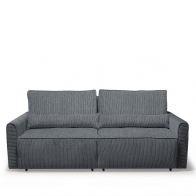 ARTELIBRE Καναπές Κρεβάτι Τριθέσιος SHELBY Γκρι 215x110x90cm