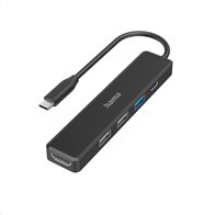 Hama USB-C Multiport Hub 5 θυρών, 3 x USB-A, USB-C, HDMI™