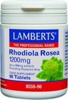 Lamberts Rhodiola Rosea 1200mg Συμπλήρωμα Διατροφής για Σωματική & Ψυχική Κόπωση 90 Ταμπλέτες