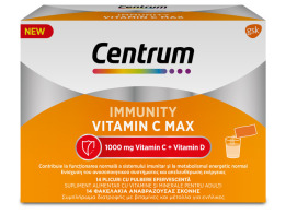 Centrum Immunity Vitamin C Max Βιταμίνη για Ανοσοποιητικό 1000mg 14 φακελίσκοι
