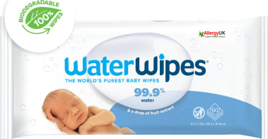 WaterWipes Μωρομάντηλα με 99% Νερό, χωρίς Άρωμα 60τμχ