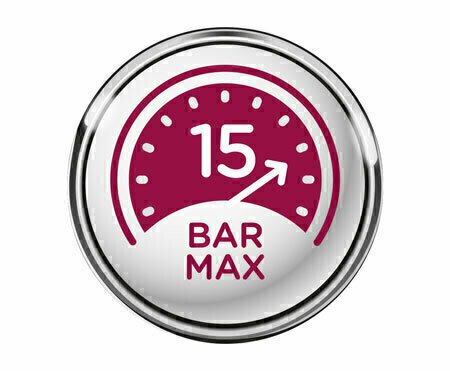 Πίεση 15 bar