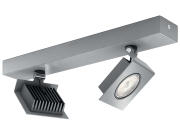 Philips myLiving Spot light Φωτιστικό Χρωμίου 2 LED 6W τοίχου οροφής 11.8x35x8.4cm, 56432/48/16