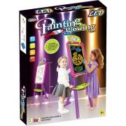 Πίνακας Διπλής Όψης Led Ροζ Luna Toys 40,5x6x59,5εκ.