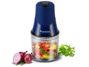 Turbotronic Ηλεκτρικός Πολυκόφτης Μπλέντερ Multi Blender 260W, TT-FC500 Μπλε