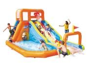 Bestway H2OGO! Waterpark Tsunami Waves Φουσκωτός Παιδότοπος, 505x340x265cm