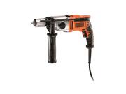 Black+Decker Ηλεκτρικό Κρουστικό Δράπανο 2 Ταχυτήτων 1100W σε Θήκη μεταφοράς, KR1102KA-QS