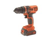 Black+Decker Ηλεκτρικό Δραπανοκατσάβιδο 14.4V, 2 ταχυτήτων, μπαταρία λιθίου και τσάντα μεταφοράς